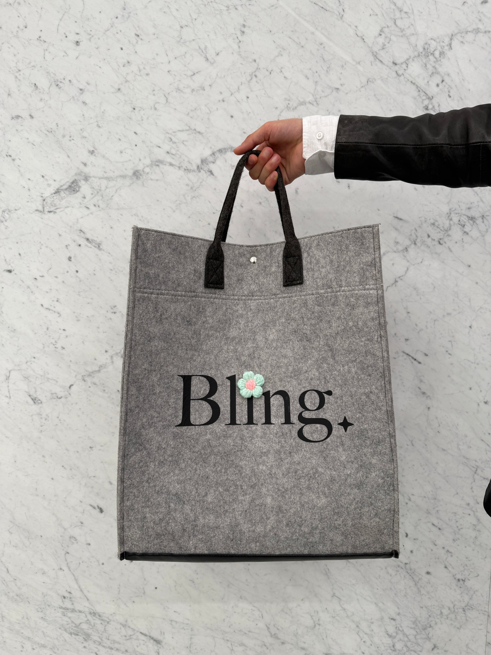 Sac Bling Gris