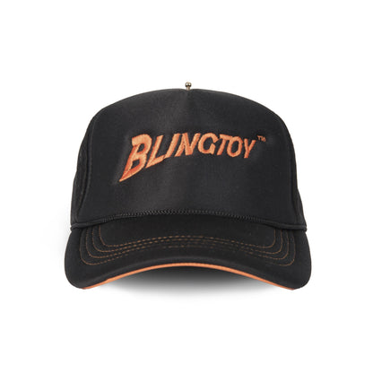 Snapback Baseball Classic 2009 Noir de luxe marque française france homme femme classique mixte unisexe de qualité bio haute couture prêt-à-porter streetwear accessoire de qualité légère rembourrée confortable réglable fermeture réglable broderie blingtoy orange.