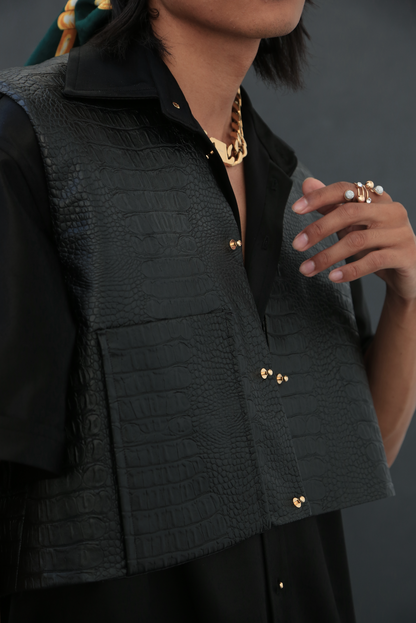Charlie Black Vest