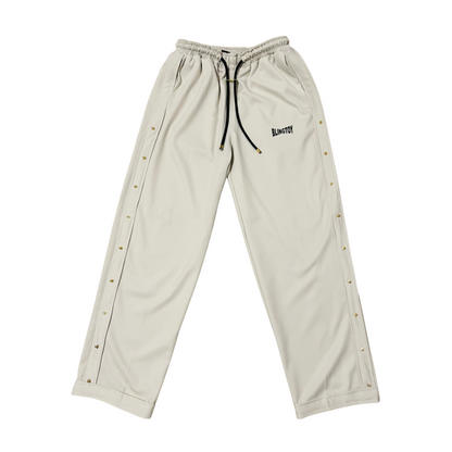Pantalon Galion White Cream blanc de luxe oversize marque française france homme femme classique mixte unisexe de qualité bio haute couture prêt-à-porter streetwear vêtement textile de qualité imprimé blingtoy épais.