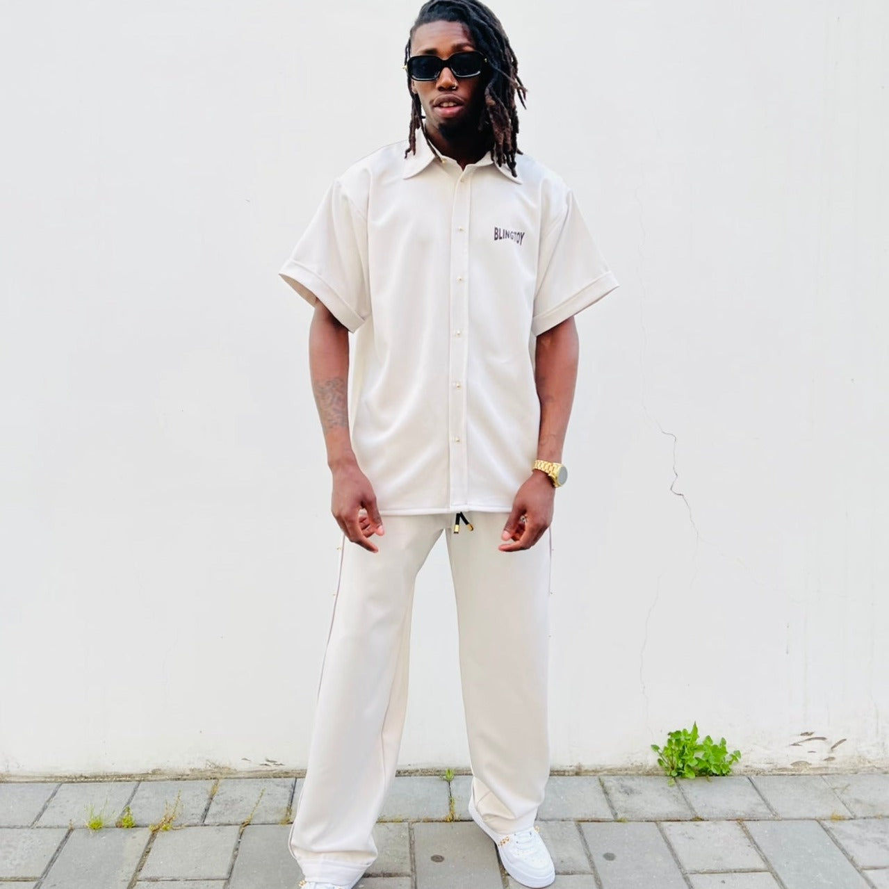 Galion White Cream Pant
