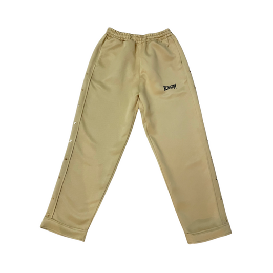Pantalon Galion Yellow Chick de luxe oversize marque française france homme femme classique mixte unisexe de qualité bio haute couture prêt-à-porter streetwear vêtement textile de qualité imprimé blingtoy épais.