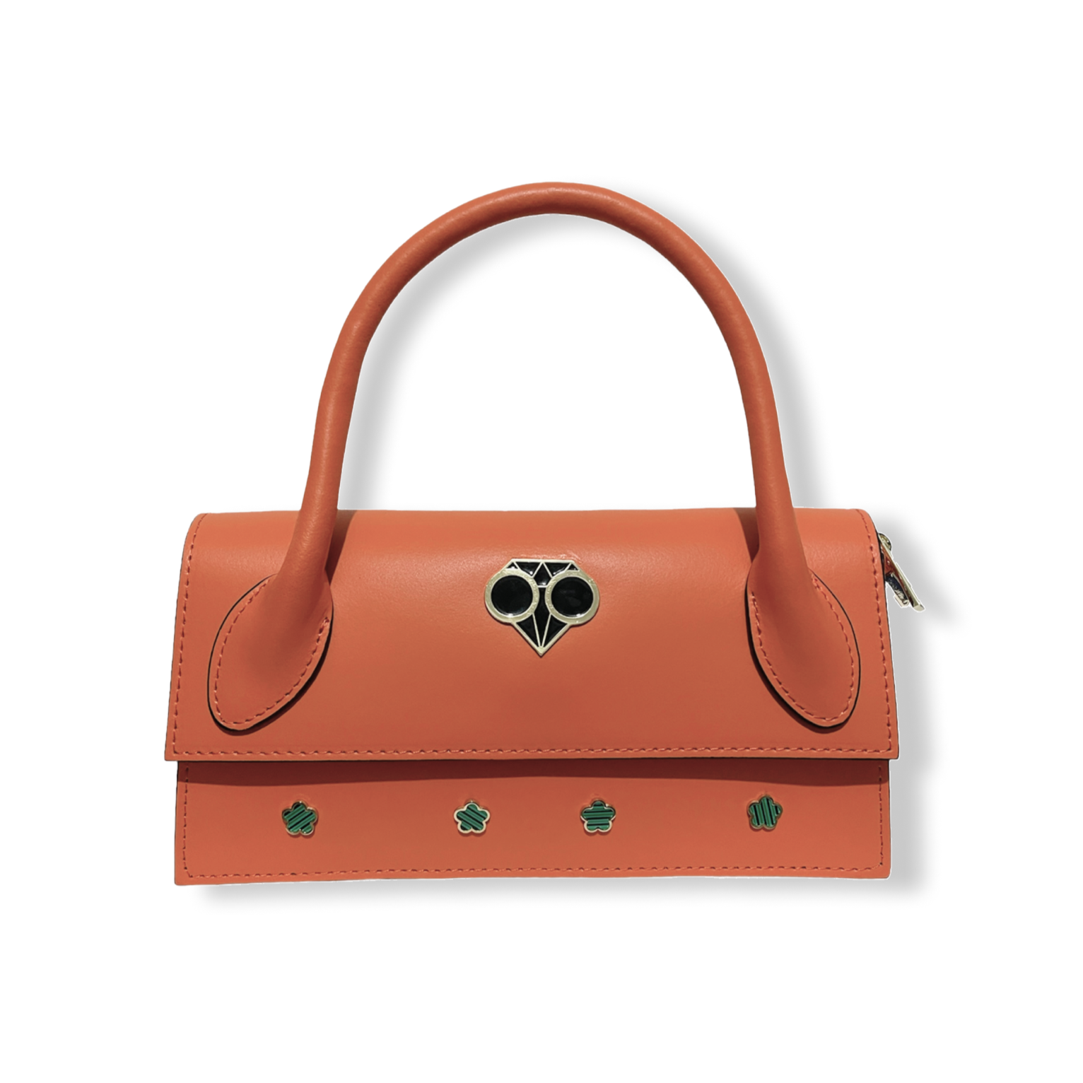 Sac Abadie Love Orange de luxe marque française france homme femme classique mixte unisexe de qualité bio haute couture prêt-à-porter streetwear accessoire de qualité épais résistant avec poche rembourré confortable élégant chic raffiné.