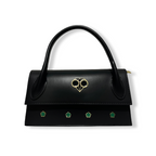 Sac Abadie Love Black Noir de luxe marque française france homme femme classique mixte unisexe de qualité bio haute couture prêt-à-porter streetwear accessoire de qualité épais résistant avec poche rembourré confortable élégant chic raffiné.