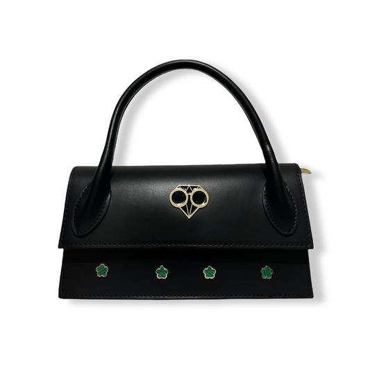 Sac Abadie Love Black Noir de luxe marque française france homme femme classique mixte unisexe de qualité bio haute couture prêt-à-porter streetwear accessoire de qualité épais résistant avec poche rembourré confortable élégant chic raffiné.
