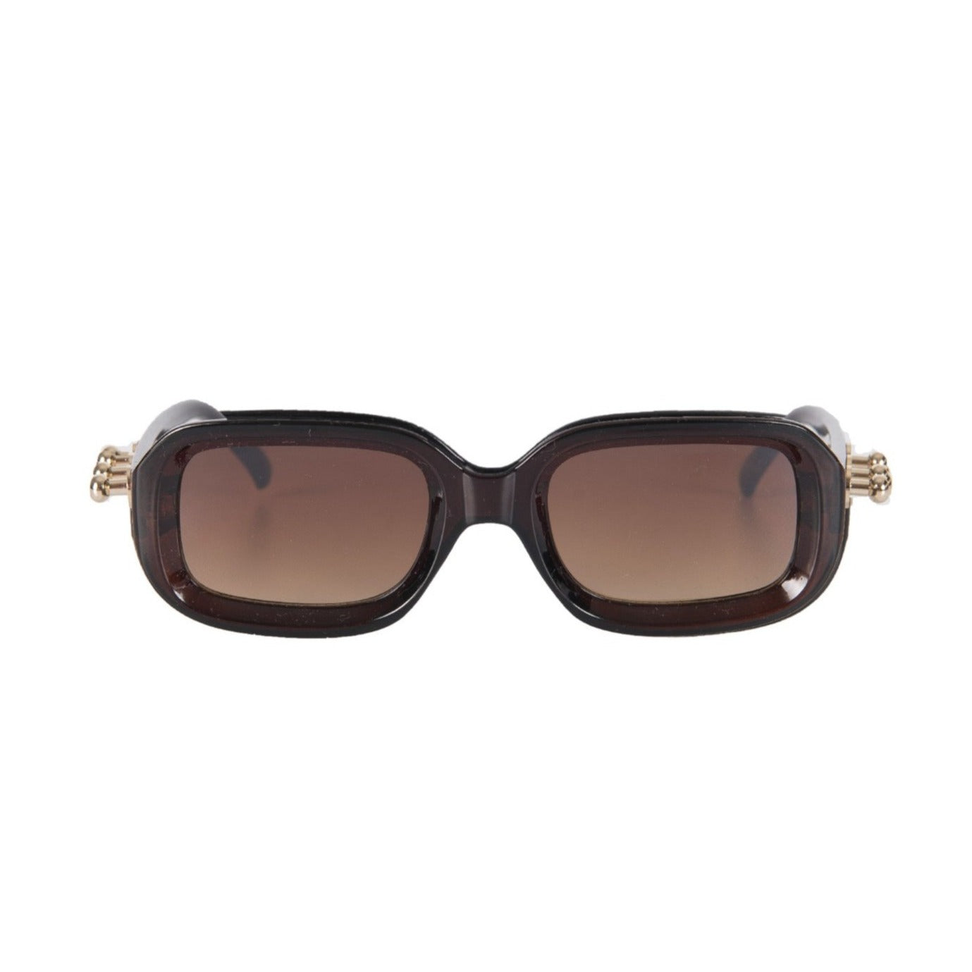 Lunette 3B Gold Brown marron de luxe marque française france homme femme classique mixte unisexe de qualité prêt-à-porter streetwear accessoire de qualité confortable résistante élégante chic raffinée.