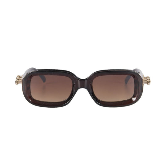 Lunette 3B Gold Brown marron de luxe marque française france homme femme classique mixte unisexe de qualité prêt-à-porter streetwear accessoire de qualité confortable résistante élégante chic raffinée.