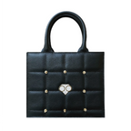 Sac Adiza Luxury Black Noir de luxe marque française france homme femme classique mixte unisexe de qualité bio haute couture prêt-à-porter streetwear accessoire de qualité épais résistant avec poche rembourré confortable élégant chic raffiné.